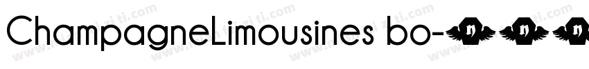 ChampagneLimousines bo字体转换